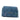 Blue Chanel Fringe Denim Mood Clutch with Chain Crossbody Bag