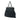 Black Chanel Quilted Iridescent Calfskin Chic Quilt Frame Satchel