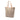 Beige Fendi Zucchino Canvas Tote