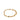 Gold Louis Vuitton Gold Plated Monogram Crazy In Lock Bracelet