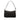 Black Fendi Zucchino Canvas Shoulder Bag