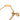 Gold Louis Vuitton Gold Plated GO 14 Necklace