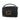 Black Fendi Zucca Embossed Leather Baguette Phone Pouch Satchel