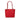 Red Chanel Caviar Petite Shopping Tote