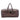Brown Chanel Metallic Deerskin CC Luxe Ligne Bowler Bag