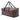 Brown Chanel Metallic Deerskin CC Luxe Ligne Bowler Bag