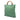 Green Gucci Tall Calfskin Bamboo Shopper Tote Satchel