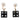 Black Chanel CC Gold Plated Resin and Faux Pearl Dice Drop Push Back Earrings