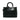 Black Dior Large Canyon Grained Lambskin Lady Dior Satchel