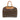 Brown Louis Vuitton Monogram Deauville Handbag