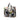 Gray Fendi Hey Reilly Zucca FF 1974 Coated Canvas Tote Satchel