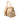 Beige Gucci GG Canvas Web Tassel Tote