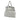 Gray Chanel Iridescent Calfskin Chic Quilt Frame Satchel