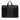 Black Bottega Veneta Bicolor Nappa Intrecciato Briefcase Business Bag