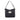 Blue Fendi Canvas FF Marble Double Flap Shoulder Bag