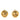 Gold Chanel Gold Plated Mini CC Clip On Earrings - Designer Revival