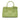 Green Prada Mini Saffiano Lux Galleria Double Zip Satchel
