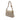 Beige Prada Saffiano Trimmed Tessuto Pocket Shoulder Bag