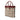 Beige Burberry House Check Canvas Tote