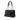 Black Chanel Medium CC Patent Soft Shopper Tote - Designer Revival