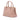 Pink Prada Large Saffiano Lux Galleria Double Zip Satchel - Designer Revival