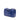 Blue Chanel Mini Rectangular Classic Chevron Patent Single Flap Crossbody Bag