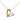 Gold Louis Vuitton Gold Plated LV Fall In Love Pendant Necklace
