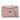 Pink Chanel CC Glazed Calfskin Accordion Flap Crossbody Bag