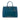 Blue Prada Medium Saffiano Vernice Parabole Tote