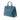 Blue Prada Medium Saffiano Vernice Parabole Tote