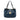 Blue Fendi Zucchino Spalmati Chiusura Tote