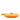 Orange Fendi Small Leather Croissant Hobo Bag