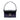 Black Prada Bicolor Box Calf Turnlock Satchel