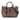 Brown Louis Vuitton Damier Ebene Siena PM Satchel