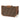 Brown Fendi Mini Zucca Coated Canvas Trunk Baguette Crossbody