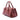 Red Bottega Veneta Nappa Intrecciato Boston Bag