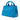 Blue Prada Small Canvas Canapa Logo Satchel