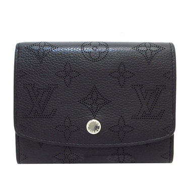 Black Louis Vuitton Monogram Mahina Iris Wallet - Designer Revival