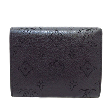 Black Louis Vuitton Monogram Mahina Iris Wallet - Designer Revival