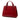 Red Gucci Medium Dollar Calf Soho Top Handle Convertible Tote Satchel