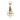 Gold Louis Vuitton Gold Plated Bijoux Sac Tapage Bag Charm Key Chain