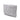 Gray Dior Calfskin Cannage Rose Clutch
