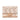 Gold Fendi Zucca Embossed Compact Wallet