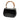 Black Gucci Calfskin Bamboo Night Satchel