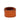 Orange Hermès Swift and Palladium Plated Lurie Ring