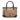Brown Gucci GG Canvas Sukey Satchel