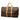 Brown Louis Vuitton Monogram Keepall 50 Travel Bag