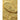 Gold Chanel CC Gold Plated Round Pin Brooch