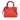 Orange Dior Medium Bicolor Lambskin Cannage Lady Dior Satchel