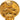 Gold Chanel Gold Plated 31 Rue Cambon Round Clip On Earrings